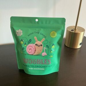 Wobbles Mimi the Snail Crochet Kit - Green